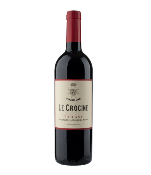 Biserno Le Crocine 0.75 L este un vin roșu toscan cu arome de fructe coapte și condimente.